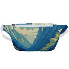 Mountains Nature Forest Landscape Waist Bag  by Salmanaz77