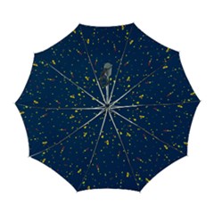 Christmas Sky Happy Automatic Folding Umbrella With Case (large) by Dutashop