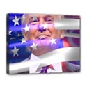 Donald Trump Flag Canvas 14  x 11  (Stretched) View1