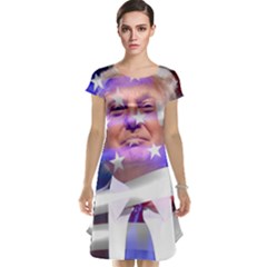 Donald Trump Flag Cap Sleeve Nightdress by vintagetrump