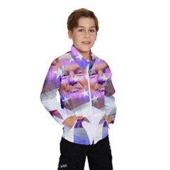 Donald Trump Flag Kids  Windbreaker by vintagetrump