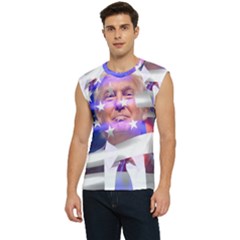 Donald Trump Flag Men s Raglan Cap Sleeve T-shirt by vintagetrump