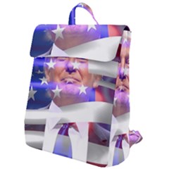 Donald Trump Flag Flap Top Backpack by vintagetrump