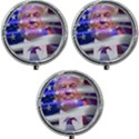 Donald Trump Flag Mini Round Pill Box (Pack of 3) View1