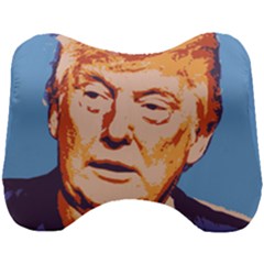 Orange Donald Trump Head Support Cushion by vintagetrump