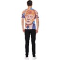 Orange Donald Trump Men s Short Sleeve Rash Guard View2