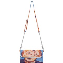 Orange Donald Trump Mini Crossbody Handbag by vintagetrump