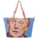 Orange Donald Trump Full Print Shoulder Bag View1