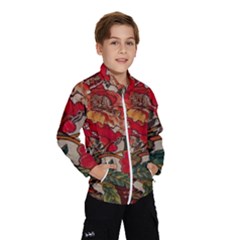 Floral Design 05 Kids  Windbreaker by myclothy