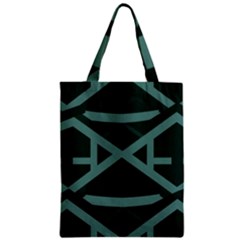 Geometric Design 01 Zipper Classic Tote Bag by myclothy