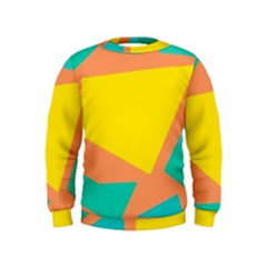 Geometric Design 02 Kids  Sweatshirt by myclothy