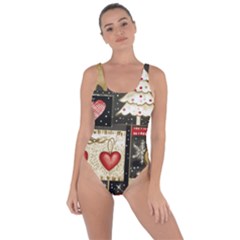 Christmas Reindeer Bring Sexy Back Swimsuit by Posterlux