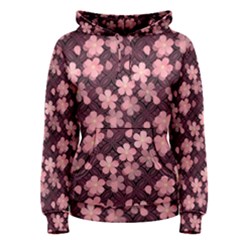 Cherry Blossoms Japanese Women s Pullover Hoodie by HermanTelo