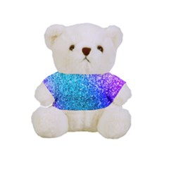 Rainbow Colors Colorful Pattern Full Print Cuddly Teddy Bear by Posterlux