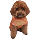 Abstract Texture Of Colorful Bright Pattern Of Transparent Leaves Of Orange And Yellow Color Dog T-Shirt View1