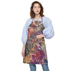 Blended Symmetry Pocket Apron by kaleidomarblingart