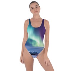 Northern Lights Aurora Night Nature Bring Sexy Back Swimsuit by Posterlux