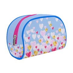 Love Heart Valentine Make Up Case (small) by Givinglala