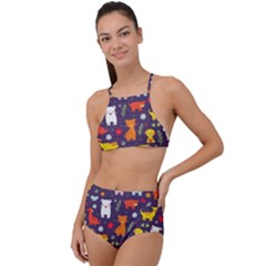 Pet Animal 01 Halter Tankini Set by myclothy