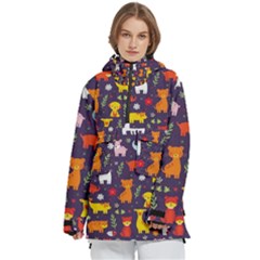 Pet Animal 01 Women s Pullover Zip Ski And Snowboard Waterproof Breathable Jacket by myclothy