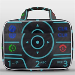 Retro Mobile Device Output Device Travel Toiletry Bag With Hanging Hook by Bedest