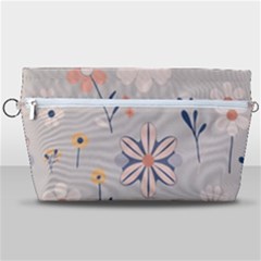  Minimalist Pattern With Simple Lines,flower And Shapes, Creating A Clean And Modern Handbag Organizer by myclothy