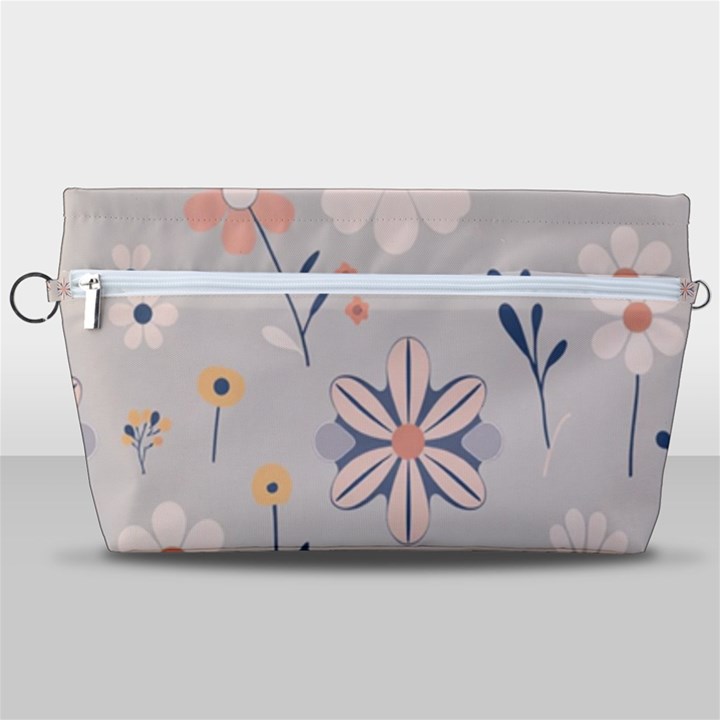  Minimalist Pattern With Simple Lines,flower And Shapes, Creating A Clean And Modern Handbag Organizer