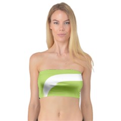 A Minimalist Pattern With Simple Lines And Shapes, Creating A Clean And Modern Aesthetic 02 Bandeau Top by myclothy