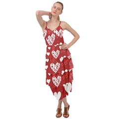 Valentine Layered Bottom Dress by pollyparadiseartshop