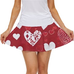 Valentine Women s Skort by pollyparadiseartshop