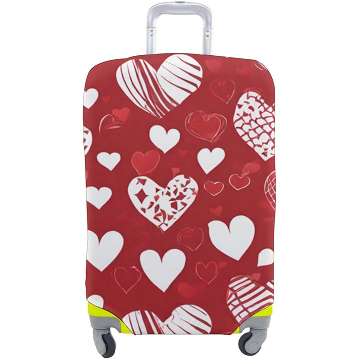 Valentine Luggage Cover (Large)