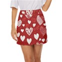 Valentine Mini Front Wrap Skirt View1