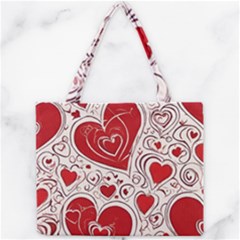 Be My Valentine Mini Tote Bag by pollyparadiseartshop