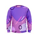 Colorful Labstract Wallpaper Theme Kids  Sweatshirt View1