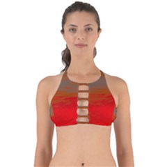 Crimson Skys Perfectly Cut Out Bikini Top by RiverRootz