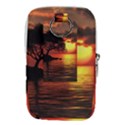 Sunset Nature Sea Dusk Landscape Waist Pouch (Small) View2