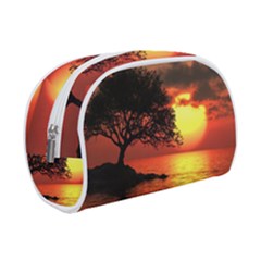 Sunset Nature Sea Dusk Landscape Make Up Case (small) by Salmanaz77