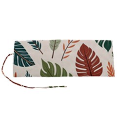 Leaves Autumn Roll Up Canvas Pencil Holder (s) by Salmanaz77