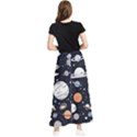 Space Galaxy Universe Stars Sky Maxi Chiffon Skirt View2