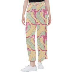 Abstract Pattern Design Scrapbooking Women s Pants  by Paksenen