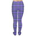 Blue Tartan Plaid 1 Tights View2