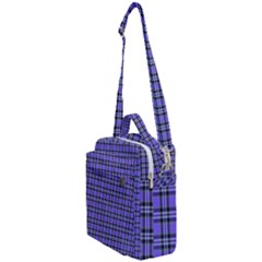 Blue Tartan Plaid 1 Crossbody Day Bag by dressshop