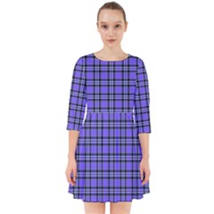 Blue Tartan Plaid 1 Smock Dress by dressshop