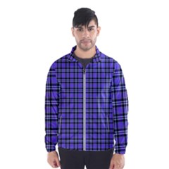 Blue Tartan Plaid 1 Men s Windbreaker by dressshop