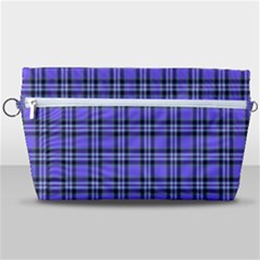 Blue Tartan Plaid 1 Handbag Organizer by dressshop