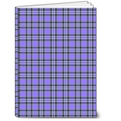 Blue Tartan Plaid 1 5  X 7  Hardcover Notebook by dressshop