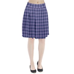 Purple Plaid Tartan 1 Pleated Skirt by dressshop