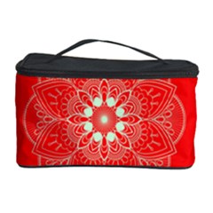 Crimson Current Cosmetic Storage Case by ArtfulThreads