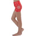 Crimson Current Kids  Lightweight Velour Yoga Shorts View2