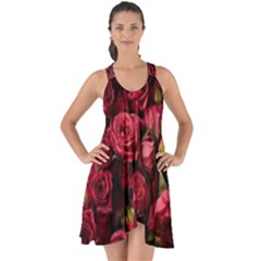 Floral Buds Of Roses Beautiful Flowers Show Some Back Chiffon Dress by Grandong